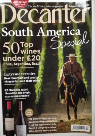 Decanter South America edition Oct 13