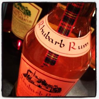 Rhubarb rum